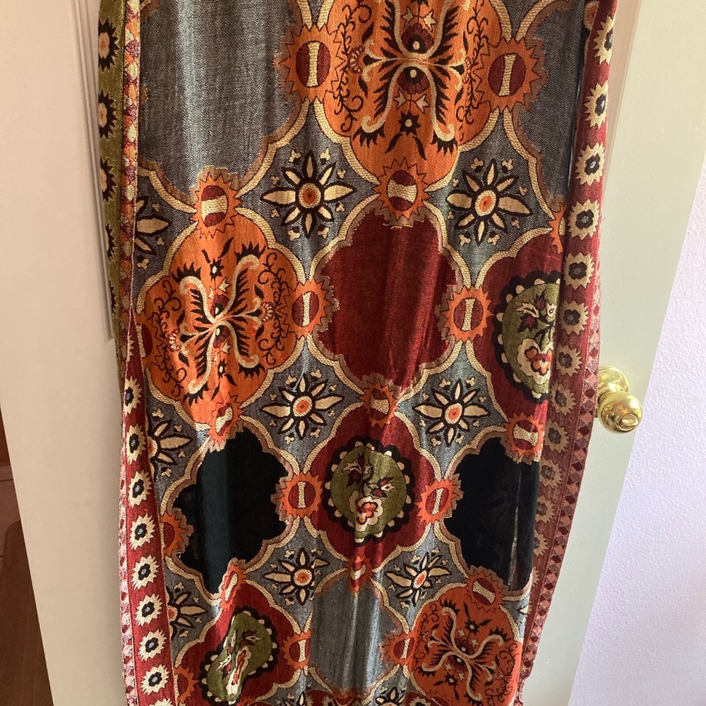 Elegant Multicolor Cover Up Wrap